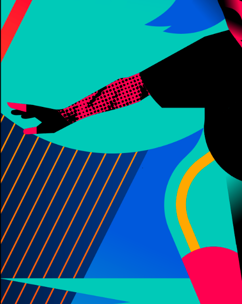 Inline Freestyle - cm 61x91 - Unique copy