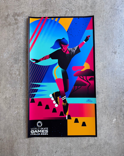 Inline Freestyle - cm 61x91 - Unique copy