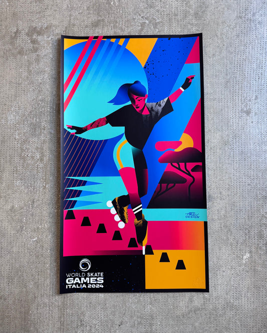 Inline Freestyle - cm 61x91 - Unique copy